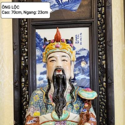 Tượng Phúc Lộc Thọ Thủ Công Hàng Kỹ